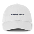Marina Club Hat — White/Navy