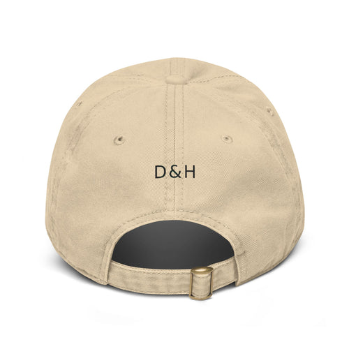 Drift & Harbour Coastal Logo Cap Baseball Cap | Cream Crown